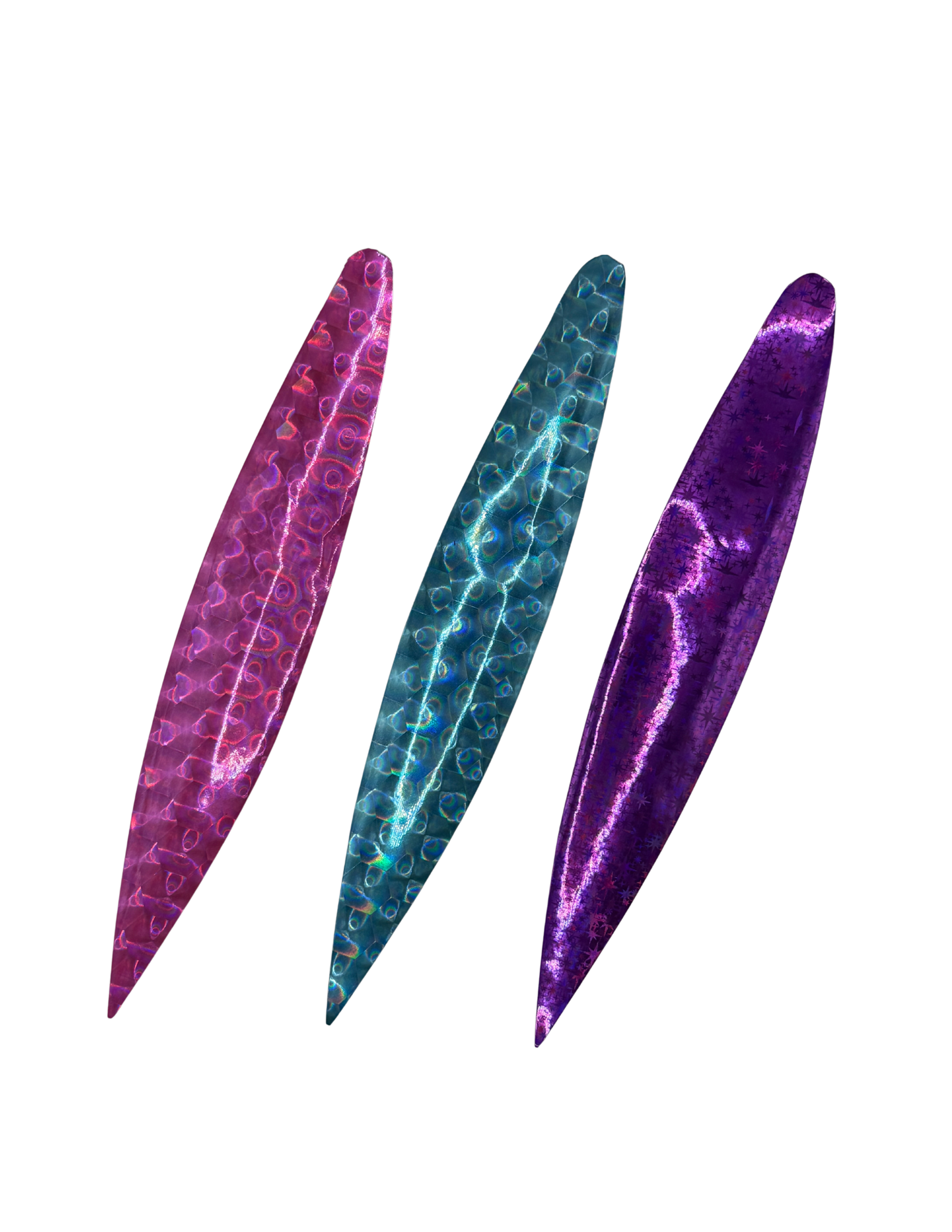 HD 8" Artificial Trolling Strips 1-Sided with Web Backing