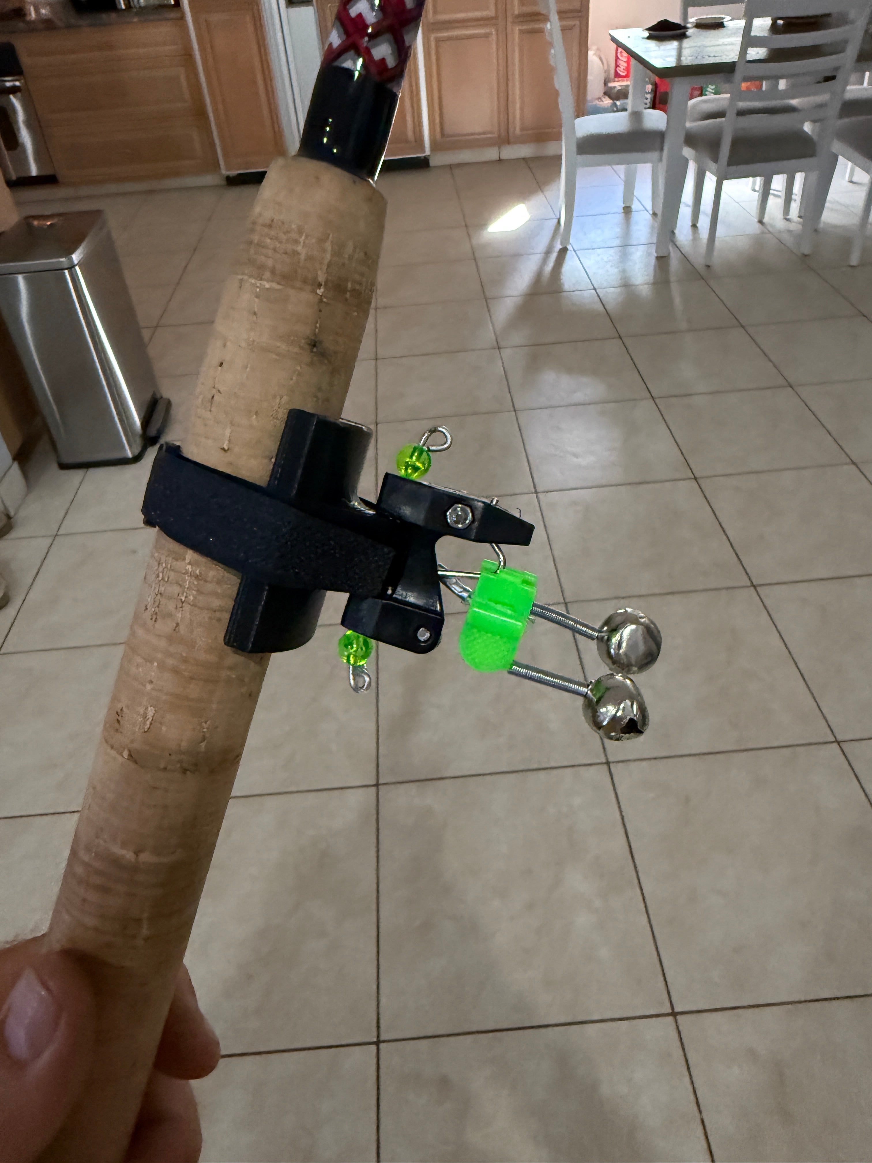 Rod Mounted Release Clip