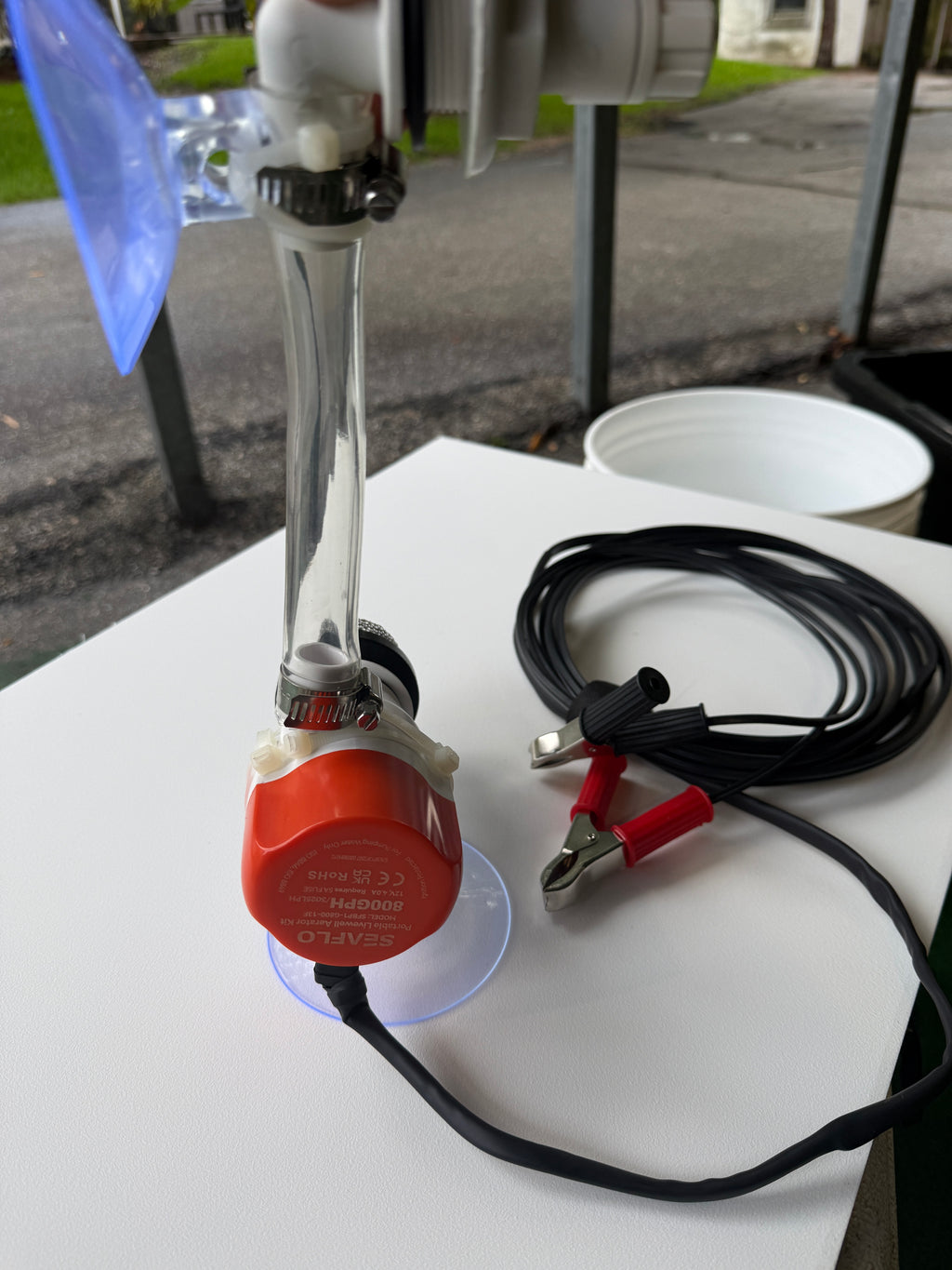 Portable Live Well Setup- Turn any container into a Live Well