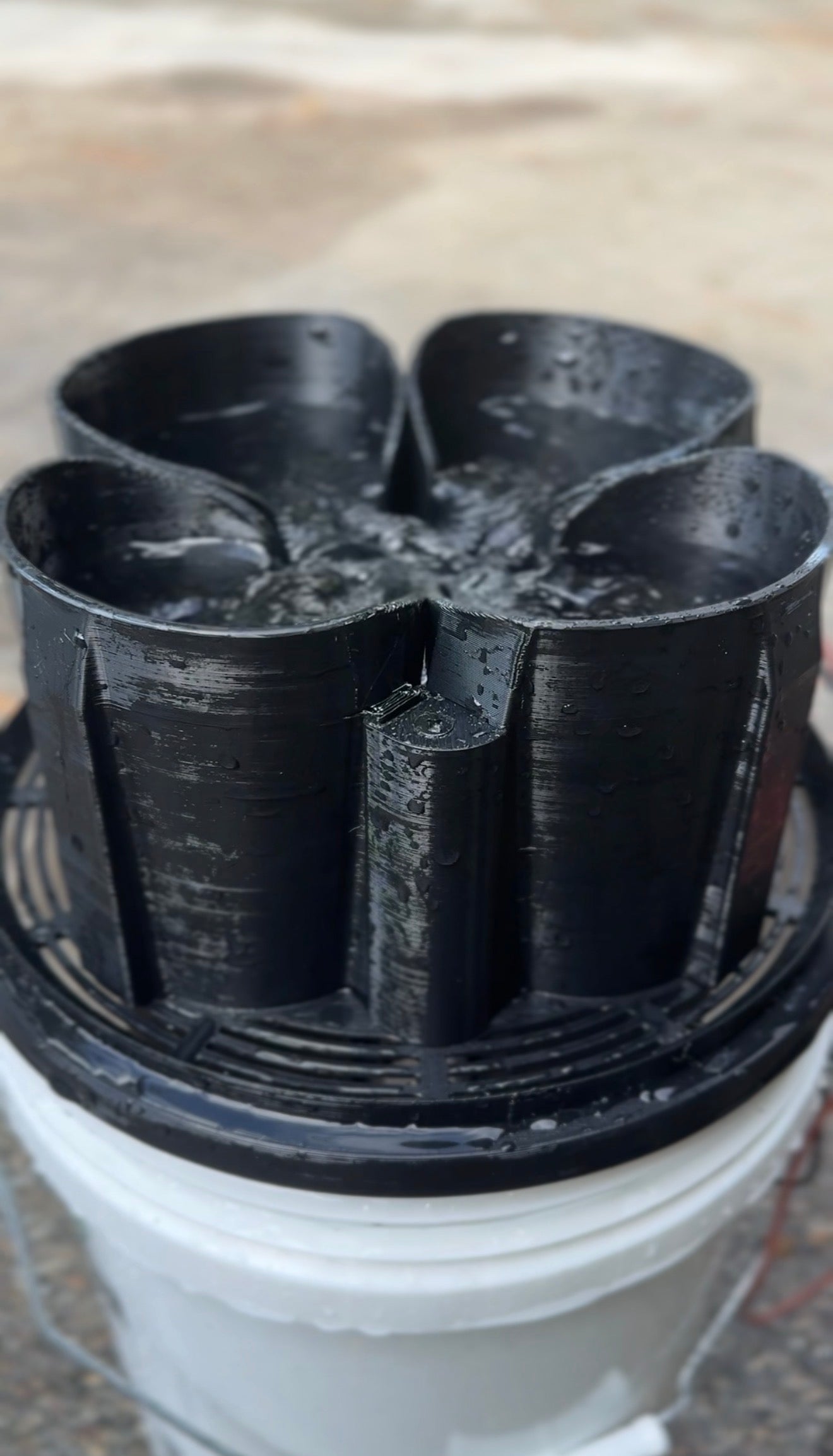 Printed Small Tube Bucket with Pump