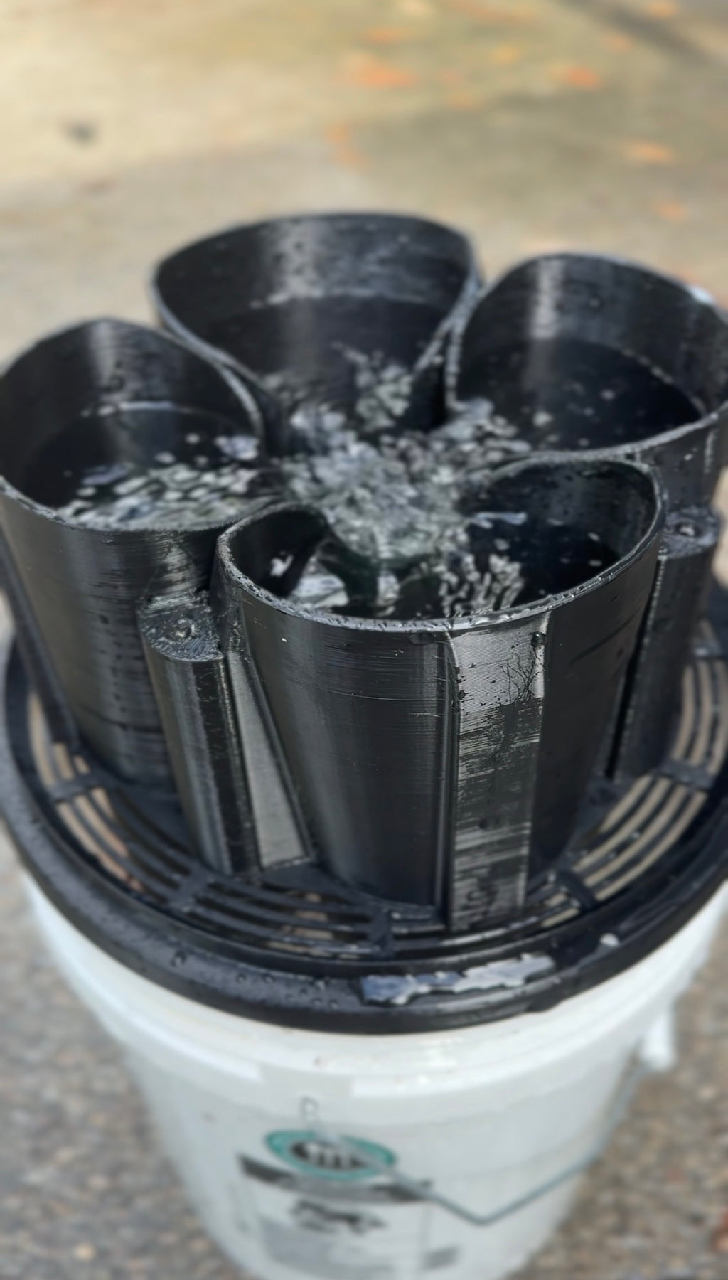 Printed Small Tube Bucket with Pump